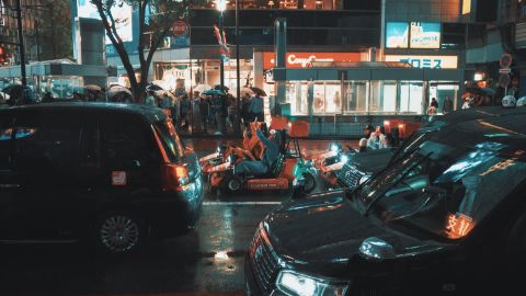 冷霓虹夜